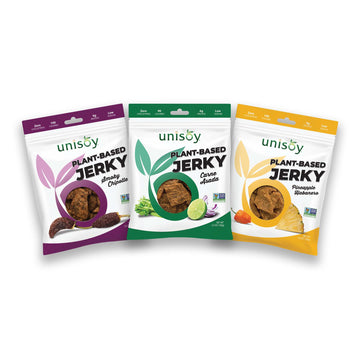 Unisoy Bold Flavors Three Pack - Unisoy Plant-Based Jerky